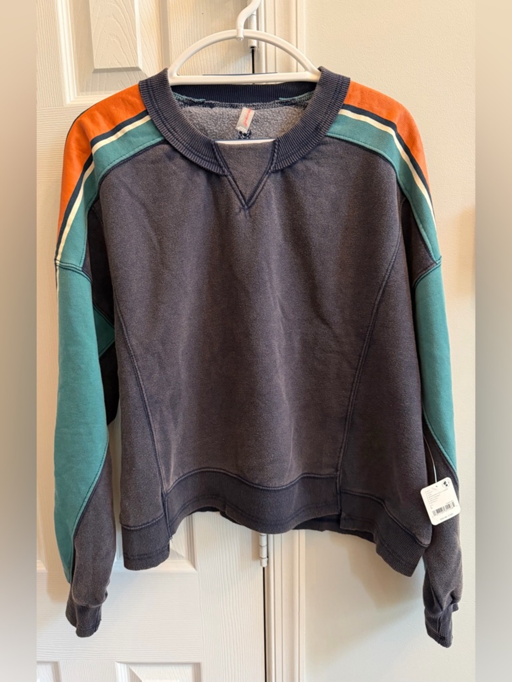 Free People Movement Intercept Striped Pullover - Picture 2 of 4